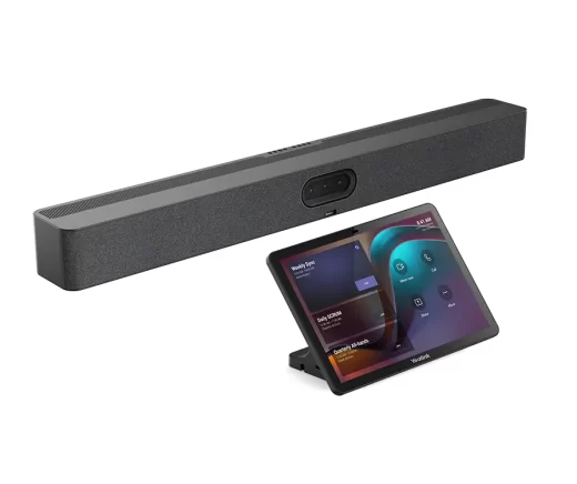 Yealink A50 Collaboration Bar and CTP25 Touchscreen for Medium to Large Rooms