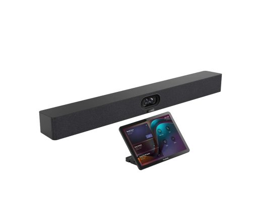 Yealink A40 Collaboration Bar and CTP25 Touchscreen for Small to Medium Rooms